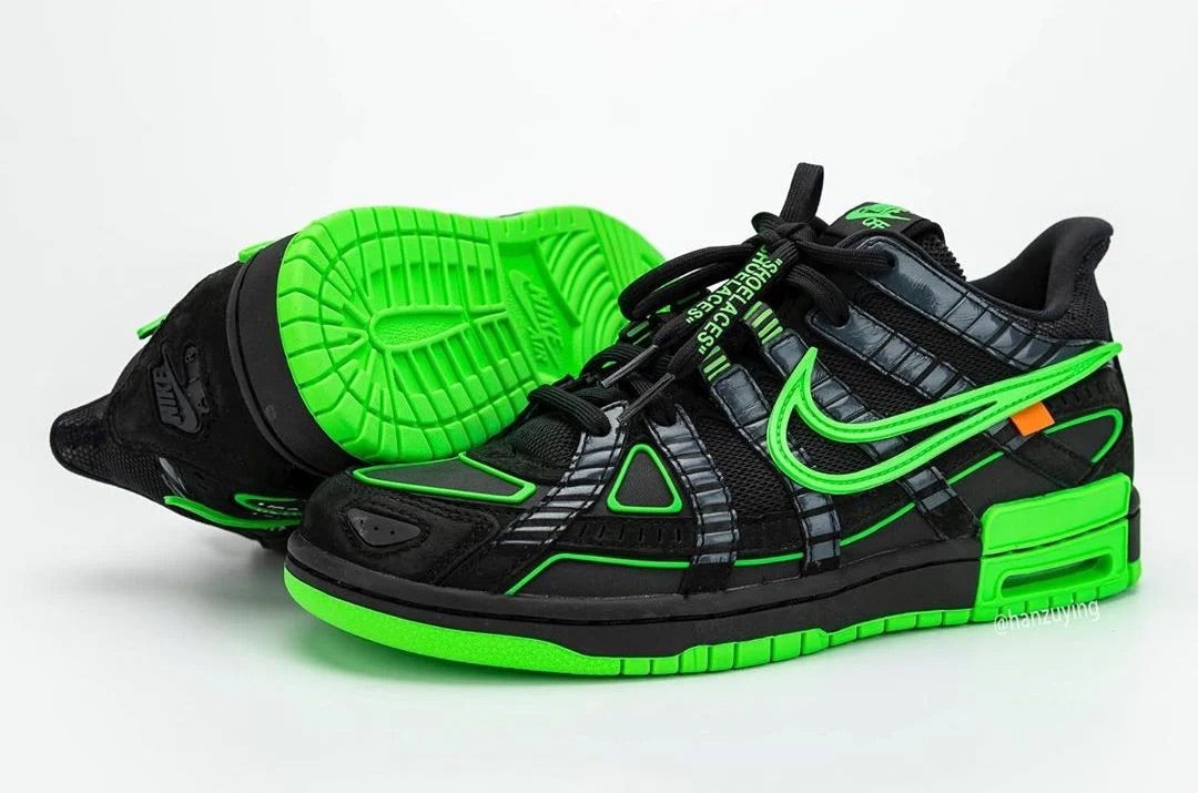 OFF-WHITE X AIR RUBBER DUNK 'GREEN STRIKE'