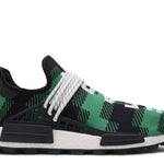 PHARRELL X BILLIONAIRE BOYS CLUB X NMD HUMAN RACE TRAIL 'GREEN PLAID'