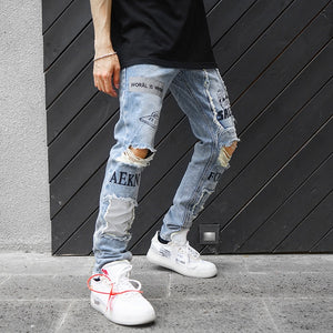 Graffiti Skinny Jeans