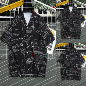 GRAFFITI BUTTON SHIRT