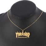 Stainless Steel THRASHER NECKLACE