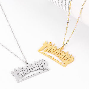 Stainless Steel THRASHER NECKLACE