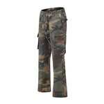 Camouflage Trumpet Leg Cargo Pants