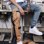 Slim Fit Strap Jeans