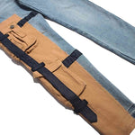 Slim Fit Strap Jeans