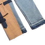 Slim Fit Strap Jeans