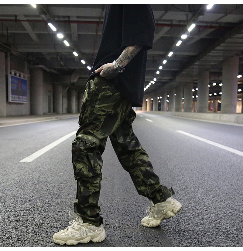 Camouflage Utility Cargo Pants