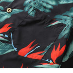 Vintage Hawaiian Leaf Button Down